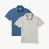 The Kismet Polo (2-Pack) -Fair Harbor AtlanticPolo 2Pack DarkDenim White