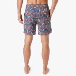 The Bayberry Trunk | Navy Crimson Leaves -Fair Harbor BAY7 432 Navy Crimson Leaves ONFIG 004 fb9be897 87c7 48eb bb70 8ec8970e2c64