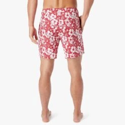 The Bayberry Trunk | Nautical Red Stamped Hibiscus -Fair Harbor BAY7 630 Nautical Red Stamped Hibiscus ONFIG 004 a3471450 e53e 4f77 9a54 80356be8f05b