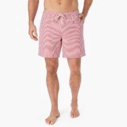 The Bayberry Trunk | Red Seersucker -Fair Harbor BAY7 682 Red Seersucker ONFIG 001 a89f77e9 7cb7 4ee1 86de 0940ccaccc79