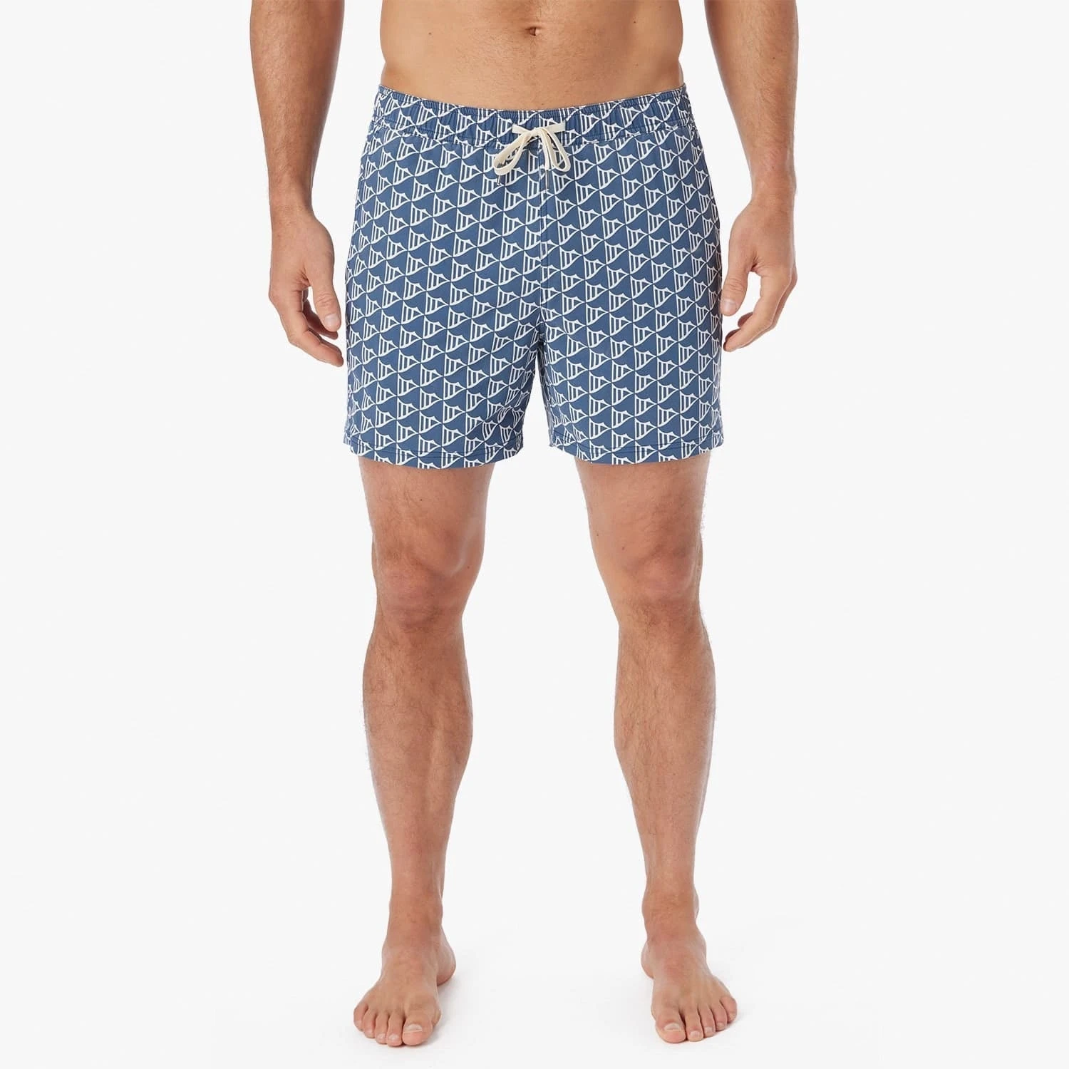 The Bungalow Trunk | Navy Windy Flags 8 The Bungalow Trunk | Navy Windy Flags - Image 6