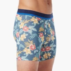The BreezeKnit Boxer Brief | Yellow Tropics -Fair Harbor BZB1 750 YELLOW TROPICS ONFIG 003 1c88c56a 678c 4375 b413 a1602c633ce7