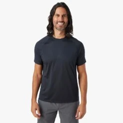 The BreezeKnit™ Tee | Black -Fair Harbor BZT1 001 Black ONFIG 020 f5e761bf 580c 4ad0 8e66 88b8c4919834