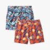 The Bungalow 5" (2-Pack) -Fair Harbor Bungalow 2Pack MidnightPalms RedTropics