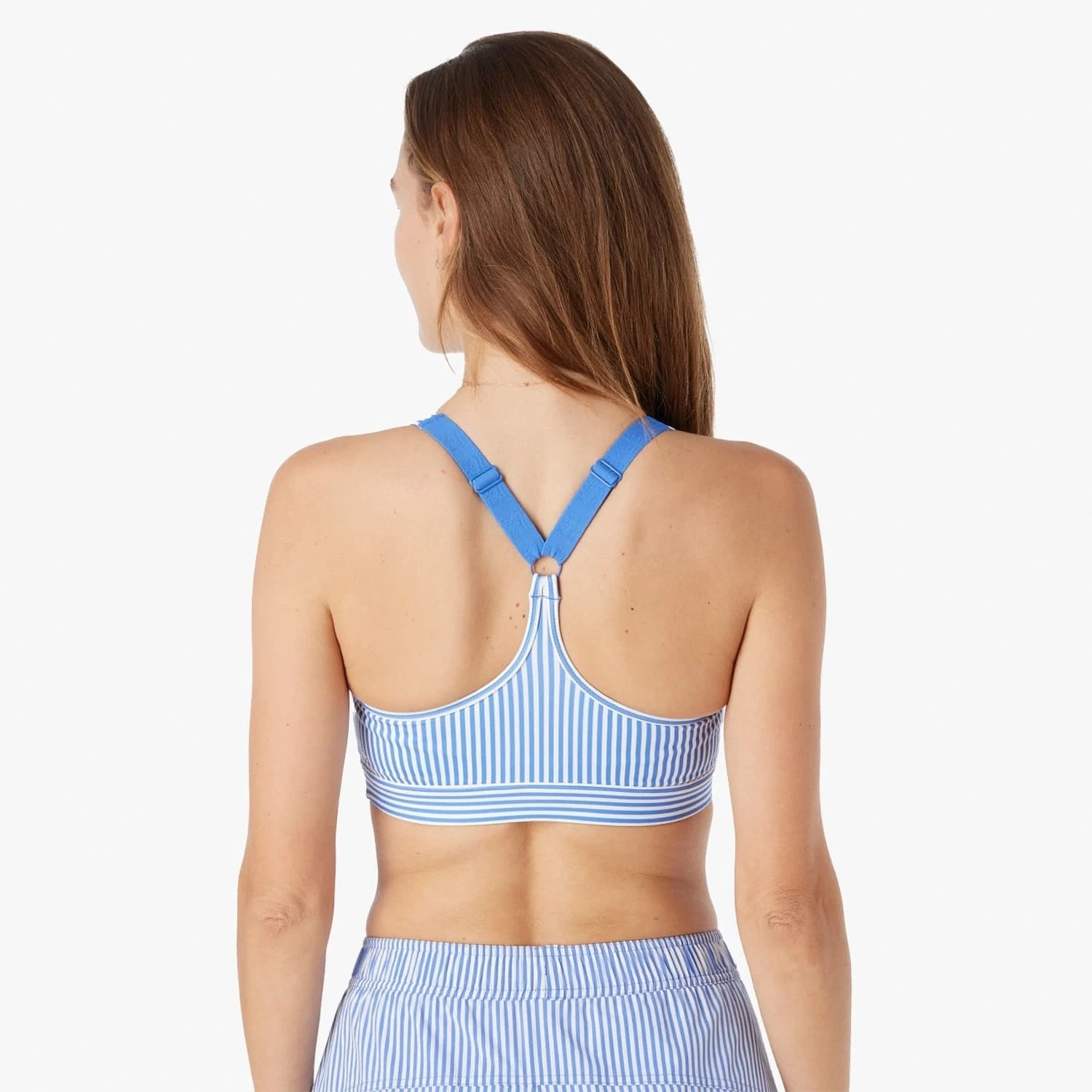 The Corliss Sports Bra | Sailing Stripe 6 The Corliss Sports Bra | Sailing Stripe - Image 4