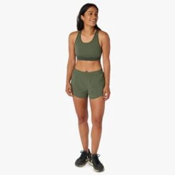 The Corliss Sports Bra | Thyme Colorblock -Fair Harbor F22 CORLISSBRA GREEN ON FIG 0012 b2adcae5 97d6 43d4 aff0 6b68fd0839bb