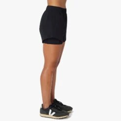 The Corliss Short | Black -Fair Harbor F22 CORLISSHORT BLACK ON FIG 0030 5f90a711 8042 4b6f 9f1b 8d1f42487ff1