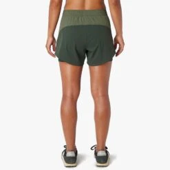 The Corliss Short | Thyme Colorblock -Fair Harbor F22 CORLISSHORT GREEN ON FIG 0093 630d6201 d292 48f9 855d 4d362ace789d
