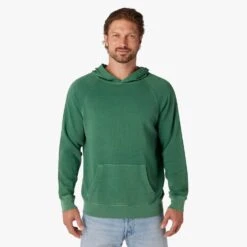 The Vintage-Wash Saltaire Hoodie | Coastal Green -Fair Harbor F22 SALTAIREHOODIE COASTALGREEN ON FIG 0075 1b63e36c bc16 4ba3 a96e ee35f7fb9133