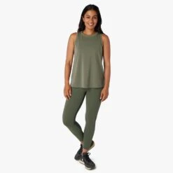 The SeaBreeze Tank Top | Thyme -Fair Harbor F22 SEABREEZETANK GREEN ON FIG 0052 c1b1d95a 7b41 4250 ae6b 6964e5e5d22a