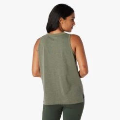 The SeaBreeze Tank Top | Thyme -Fair Harbor F22 SEABREEZETANK GREEN ON FIG 0111 ca1f0826 c59c 4faf 831e 2d334ba4162a