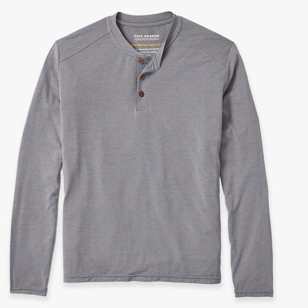 The SeaBreeze Henley | Grey 3 The SeaBreeze Henley | Grey