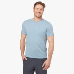 The Kismet Tee (3-Pack) -Fair Harbor Kismet FadedDenim 1341 50c6564e 65ba 4a35 90a0 94c0b37bc1d5