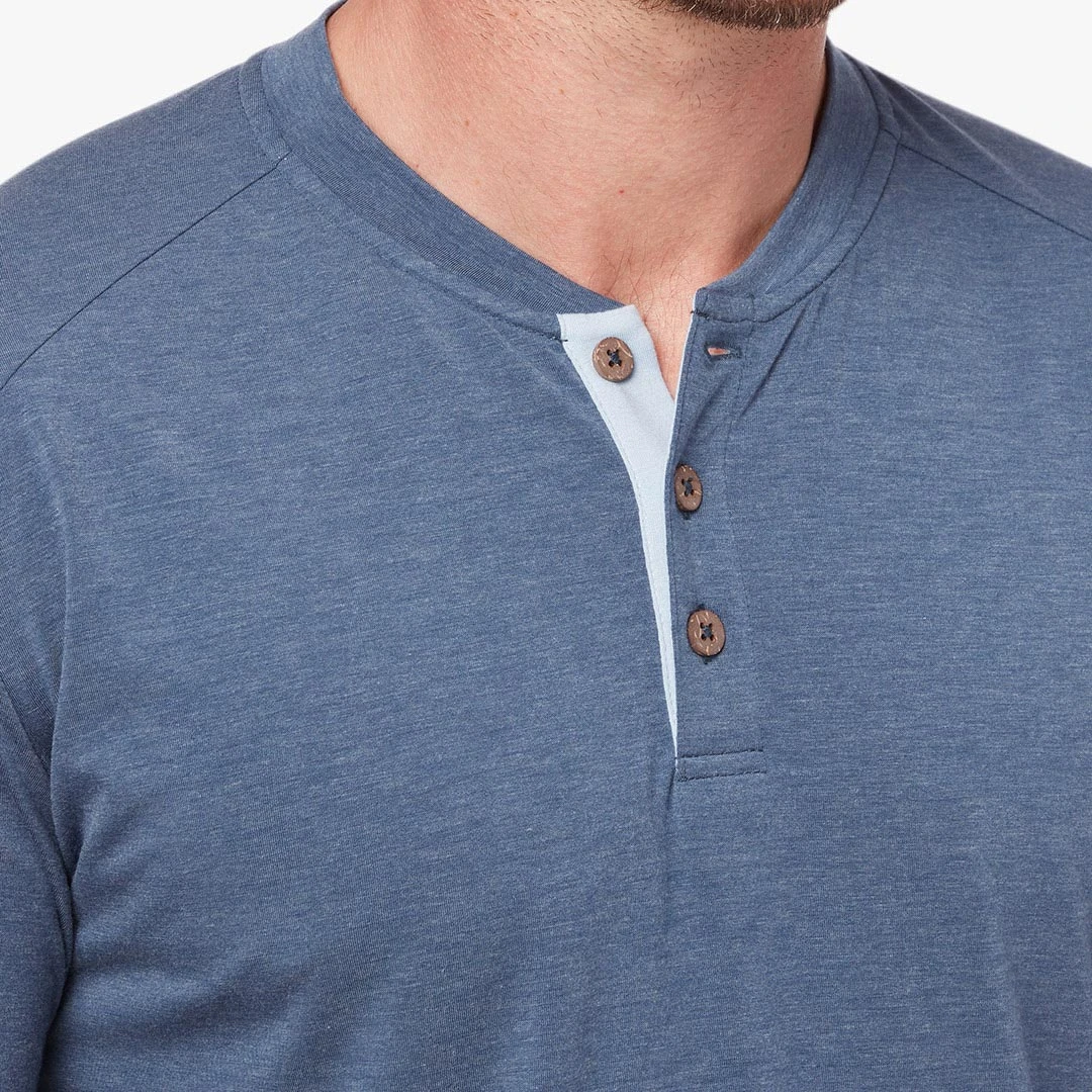 The SeaBreeze Henley | Dark Denim 6 The SeaBreeze Henley | Dark Denim - Image 4