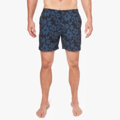 The Sextant Trunk | Navy Floral -Fair Harbor OF Mens Sextant NavyFloral Front 007 b238208d a9ac 4667 8198 45f97458b095
