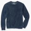 The Vintage-Wash Saltaire Crewneck | Navy -Fair Harbor SALTAIR CREWNECK DARKBLUE 001 08e27af9 c439 4eed bb2f 4368b814db03