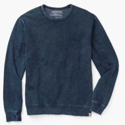 Fair Harbor 13 The Vintage-Wash Saltaire Crewneck | Navy