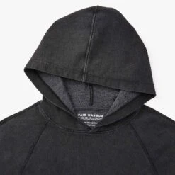 The Vintage-Wash Saltaire Hoodie | Black -Fair Harbor SALTAIR HOODIE CHARCOAL 002 e1f2ac43 30a6 4b96 a0a0 c6b3097cc918