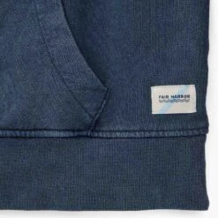 The Vintage-Wash Saltaire Hoodie | Navy -Fair Harbor SALTAIR HOODIE DARKBLUE 002 1 db8950c1 26cb 4498 a023 26ddaab1501e