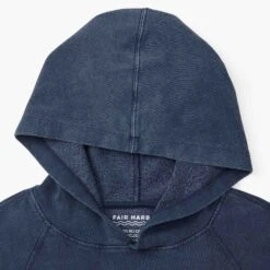 The Vintage-Wash Saltaire Hoodie | Navy -Fair Harbor SALTAIR HOODIE DARKBLUE 003 aeda7f07 a945 40ce b592 8a692bb06523