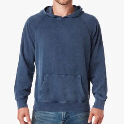 The Vintage-Wash Saltaire Hoodie | Navy -Fair Harbor SALTAIR HOODIE DARKBLUE 317 c5ab1e1e 0fae 460c 90cc 84ac0f26006b