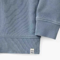 The Vintage-Wash Saltaire Crewneck | Slate 17 The Vintage-Wash Saltaire Crewneck | Slate -Fair Harbor SCN2 015 SLATE FLAT 002 b2d5452c 64c1 4b37 8301 4739efa76cc4