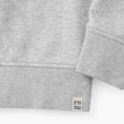 The Vintage-Wash Saltaire Crewneck | Heather Grey -Fair Harbor SCN2 023 HEATHER GREY FLAT 002 f2295bdf 8e65 466e b7a1 e4dfdcfeee37