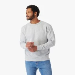 The Vintage-Wash Saltaire Crewneck | Heather Grey -Fair Harbor SCN2 023 HEATHER GREY ONFIG 002 c8cc7630 c15c 40ea 93f2 4d1f04f9d726