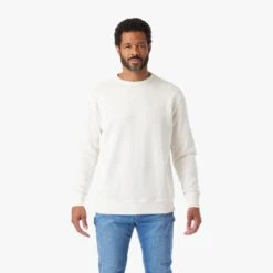 The Vintage-Wash Saltaire Crewneck | Ivory -Fair Harbor SCN2 121 IVORY ONFIG 001 b7f4011e 13aa 458e b51b bc145b69ab5b