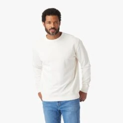 The Vintage-Wash Saltaire Crewneck | Ivory -Fair Harbor SCN2 121 IVORY ONFIG 002 61bdcdb7 902b 4517 952d 3ca8bd528180