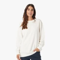 The Vintage-Wash Saltaire Crewneck | Ivory -Fair Harbor SCN2 121 IVORY ONFIG WOMEN 001 528ccab0 2a7d 4745 a82e 772cc06ea54e