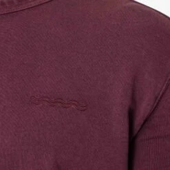 The Vintage-Wash Saltaire Crewneck | Burgundy -Fair Harbor SCN2 602 BURGUNDY ONFIG 003 94b542ed 610c 4198 8944 b958d656fa10