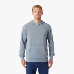 The Vintage-Wash Saltaire Hoodie | Slate -Fair Harbor SHO1 015 SLATE ONFIG 001 5e5e0e16 2e61 4c5e a435 8d0dc56feaaa