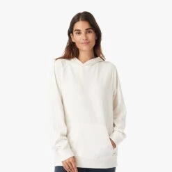 The Vintage-Wash Saltaire Hoodie | Ivory -Fair Harbor SHO1 121 IVORY ONFIG WOMEN 001 ec95ea93 f83c 4fc8 ad6d d9a32da60a89