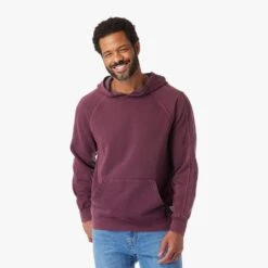 The Vintage-Wash Saltaire Hoodie | Burgundy 14 The Vintage-Wash Saltaire Hoodie | Burgundy -Fair Harbor SHO1 602 BURGUNDY ONFIG 021 9b2acaf3 1884 4f00 a525 9f180753904e