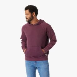 The Vintage-Wash Saltaire Hoodie | Burgundy 16 The Vintage-Wash Saltaire Hoodie | Burgundy -Fair Harbor SHO1 602 BURGUNDY ONFIG 022 b3a428eb 3a97 4e05 892b 68e3e1a7afa9