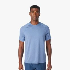 The BreezeKnit Tee (3-Pack) -Fair Harbor SP23 ON FIG BREEZEKNIT HEATHER NAVY 004 76fc46b3 ef12 45fb 8299 2dfaec65af28