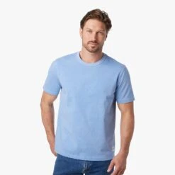 The Saltaire Tee | Light Blue -Fair Harbor SP23 ON FIG SALTAIRE TEE CLOUD BLUE 2530 0e6e3038 0bd1 4589 b33d f0220f083515