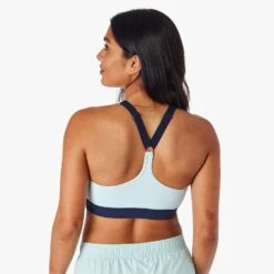 The Corliss Sports Bra | Light Blue Colorblock -Fair Harbor SS22009 SP22 instudio photo Look10 CLB12 452 174 34147cf0 d41d 47e0 8d7b c67ae44172c7