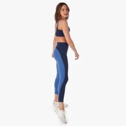 The Bayview Legging | Navy Colorblock -Fair Harbor SS22009 SP22 instudio photo Look22 BVL12 465 133 f55ccf84 ca6a 4187 a206 0c86741500d8