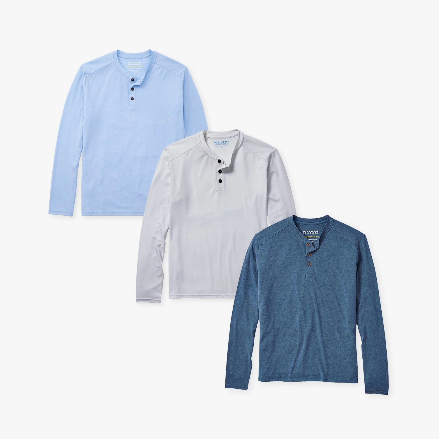 The SeaBreeze Henley (3-Pack) 3 The SeaBreeze Henley (3-Pack)