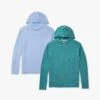 The SeaBreeze Hoodie (2-Pack) 2 The SeaBreeze Hoodie (2-Pack) -Fair Harbor SeaBreezeHoodie 2Pack BlueGlow Seapine