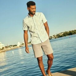 The Compass Short | Grey -Fair Harbor THECOMPASSSHORT GREY LIFESTYLE 001 1b5509e0 84ad 4989 84be 2447d33bf3c3