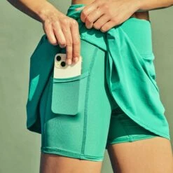 The Corliss Skort | Jade Green 18 The Corliss Skort | Jade Green -Fair Harbor THECORLISSSKORT GREEN LIFESTYLE 002 b8ee113a 77ed 4859 9597 677c9d56d0ea