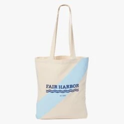 The Canvas Blue Beach Tote | Canvas Blue Beach Tote 7 The Canvas Blue Beach Tote | Canvas Blue Beach Tote -Fair Harbor TOTEBAG SS22011 FLAT LAY 1 18c25c3b 5c34 4c22 be99 d6744f040e84