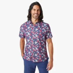 The Windward Shirt (3-Pack) -Fair Harbor WSS1 489 Navy Nautical Hawaiian ONFIG 001 5a0b8deb a2ec 4d33 a483 4849d8b4c607