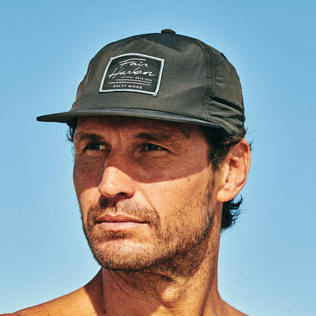 The Shoreline 5-Panel Hat | Black 5 The Shoreline 5-Panel Hat | Black - Image 3