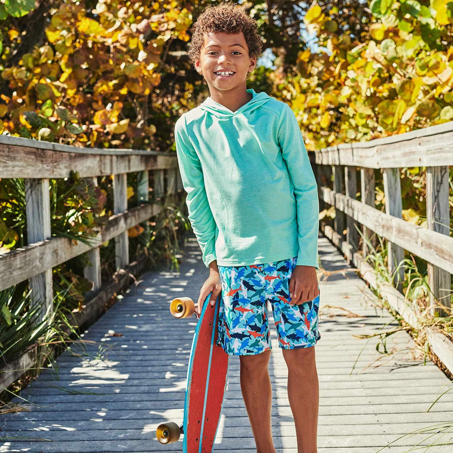 Kids SeaBreeze Hoodie | Ocean Wave 4 Kids SeaBreeze Hoodie | Ocean Wave - Image 2