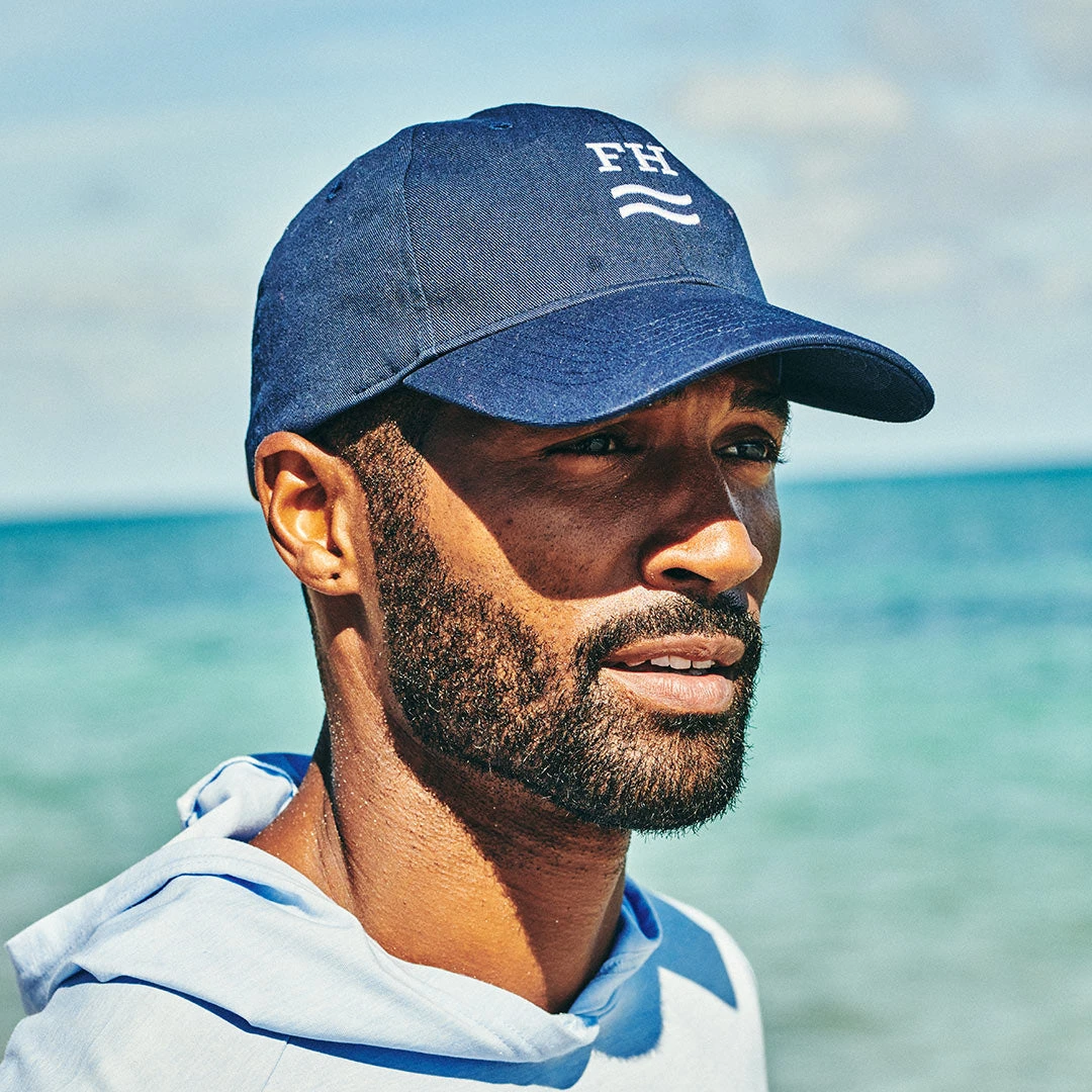 The Boardwalk Dad Hat | Navy 5 The Boardwalk Dad Hat | Navy - Image 3